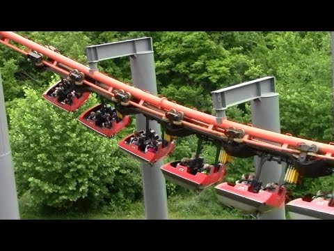 Off-ride footage of a Bat train