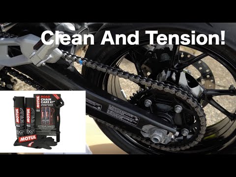 Thumbnail for How To Fully Service Your Motorcycle Chain! (BMW F900R) by BMW F900R