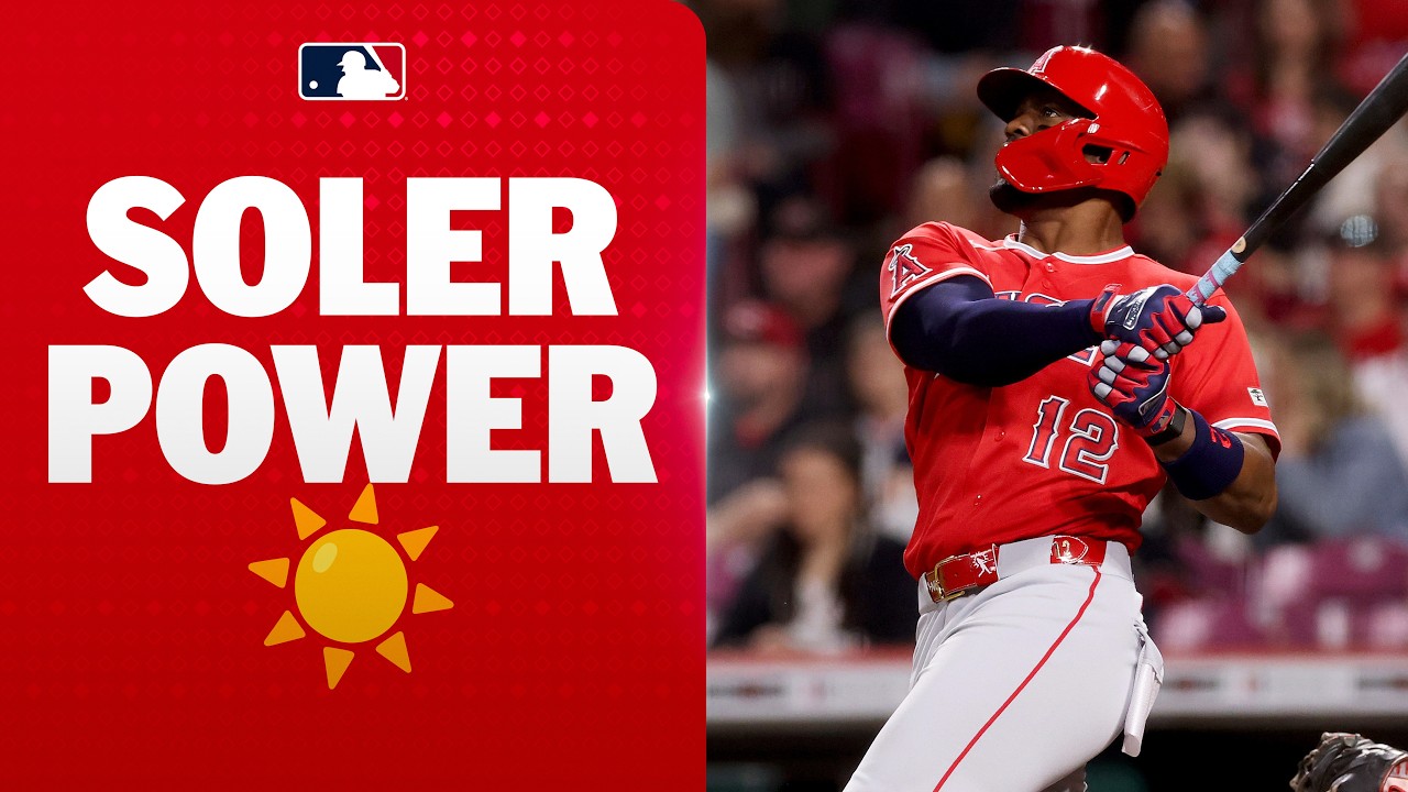 SOLER SLAM! ☀️ Jorge Soler crushes a GRAND SLAM to make it an even 10 runs for the Angels! 🔥