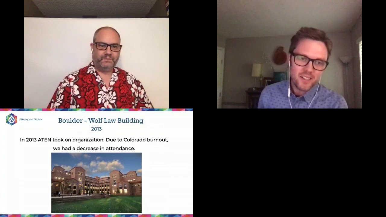 Building a Mature Drupalcamp - Colorado's Path from Seven People to 100's / DrupalCon Global 2020