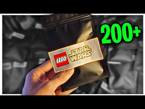 Opening 200+ LEGO Star Wars Mystery Packs in 20 Minutes!