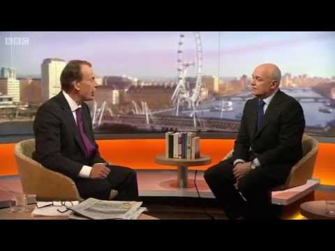 Iain Duncan Smith (Conservative) on Andrew Marr, 29th March 2015