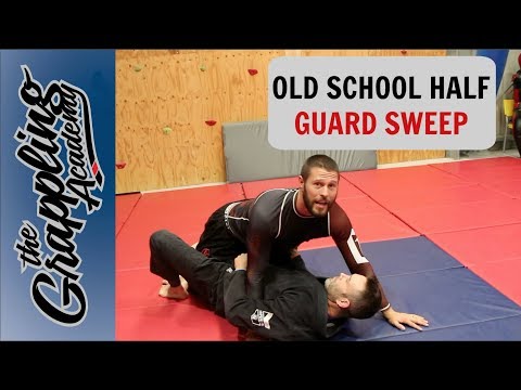 Old School Half Guard Sweep!