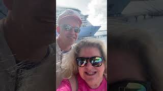 All aboard,The Voyager of the Seas!