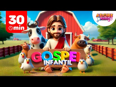 30 Minutos com Jesus | Música Infantil Gospel | Vem Cantar