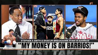 "He's COOKED!" Stephen A Smith & Shakur Stevenson BREAKDOWN Ryan Garcia vs Mario Barrios