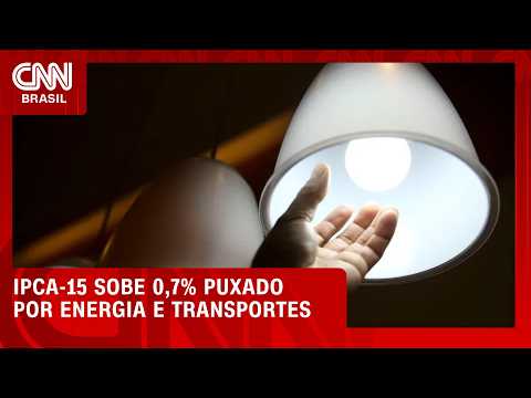 “Prévia da inflação”: IPCA-15 sobe 0,70% em setembro, puxado por energia | LIVE CNN