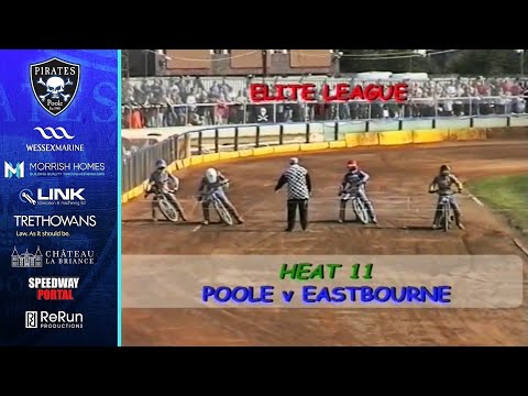 Heat 11 | Poole vs Eastbourne | Elite League | POOLE PIRATES SPEEDWAY 2000