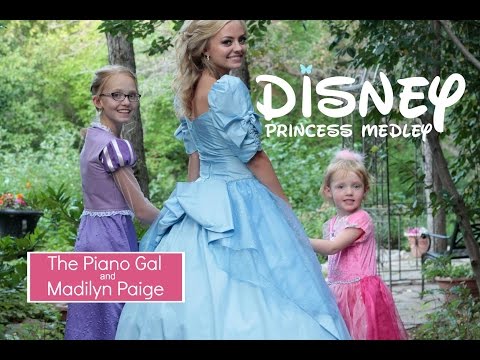 DISNEY PRINCESS MEDLEY - Madilyn Paige & The Piano Gal | Sara Arkell disney music