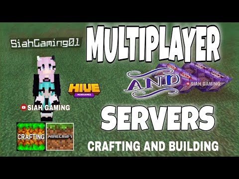 Siah Gaming - Multiplayer & Servers in Crafting and Building | tested minecraft command tricks | kawaii world
