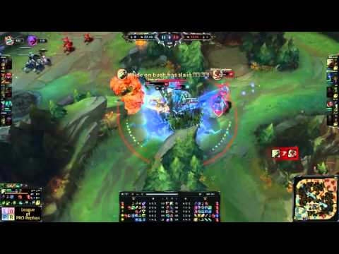 SKT T1 Faker TROLLS on Master Yi SoloQ Challenger 4.20