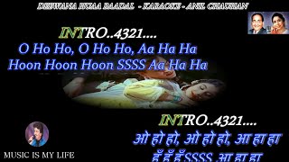 Download lagu Deewana Huaa Baadal Karaoke With Scrolling Lyrics Eng. & हिंदी mp3