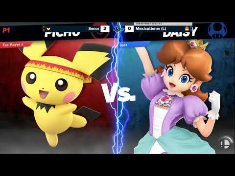 PURE Smash 9  SSBU Grand Finals - Senor (Pichu) vs Mexicutioner (Joker / Daisy)