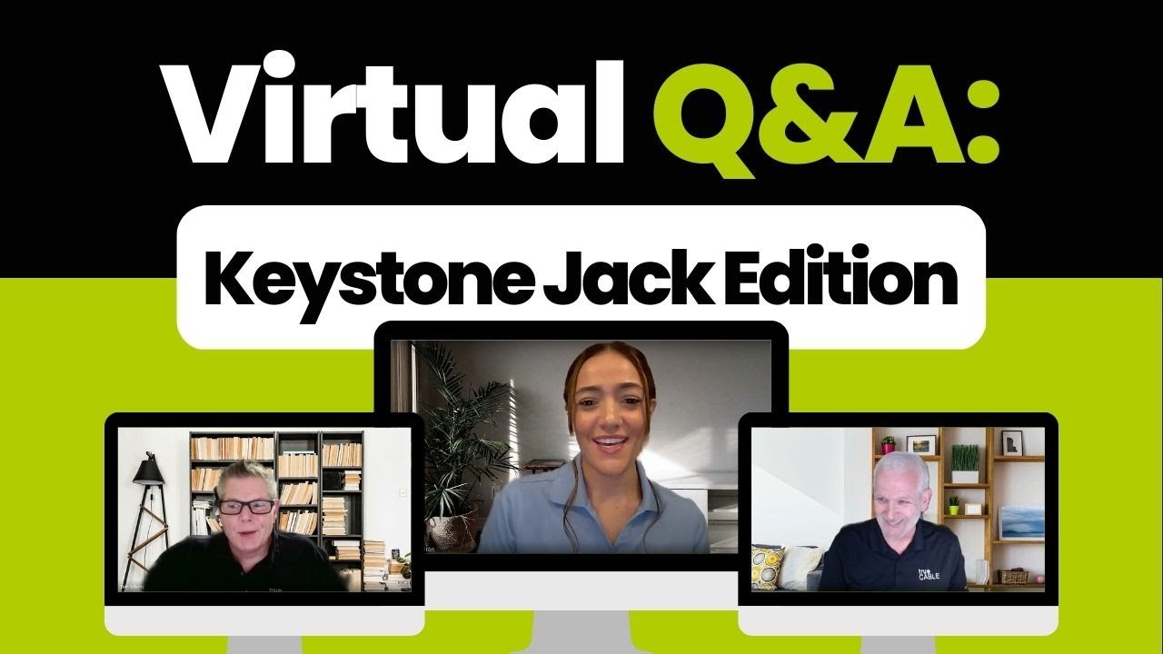A Keystone Jack Q&A with trueCABLE Experts | Low-Voltage Lowdown | Ep. 2