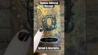 Timeless Universal Message | The Womb #tarot #universalmesssage