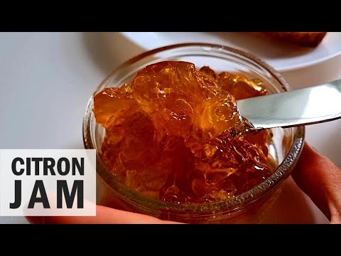 How to Make Citron Jam - Just 2 Ingredients
