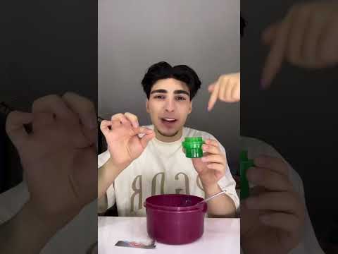 Nisa und ich machen Slime🤓