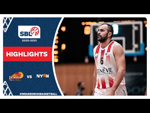 SBL 20/21 Highlights - Lions de Genève vs. BBC Nyon