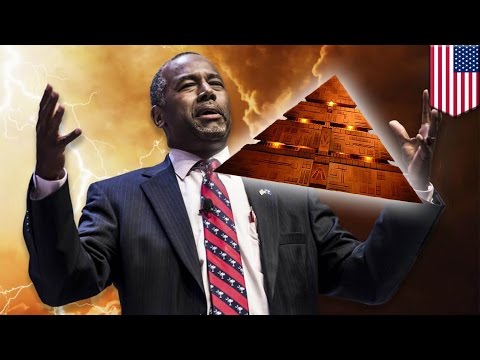 Ben Carson theories: Pyramids were used to store grain, not pharaohs' tombs - TomoNews