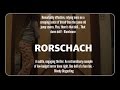 RORSCHACH Scariest Film Online