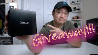 Geekom IT8 SE Mini PC Giveaway!