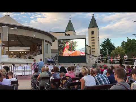 Svečana misa  nadbiskupa mons. Henryka Hosera u Međugorju, 22.7.2018.