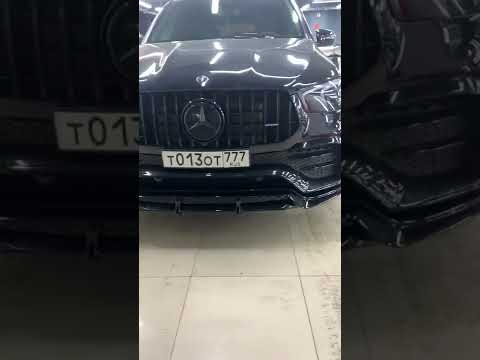 Front bumper splitter and inserts for Mercedes-Benz GLE 167. Order now on our website RNG-T.COM #mb
