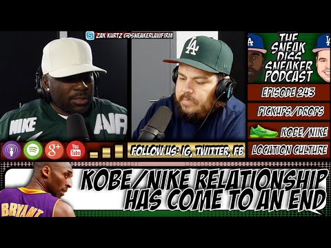 THE SNEAK DISS SNEAKER PODCAST EPISODE 243 – KOBE LEAVES NIKE, SNEAKER CULTURE, JORDAN 4 LIGHTNING
