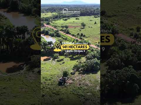 141 Hectares - Município do Cantá - Roraima