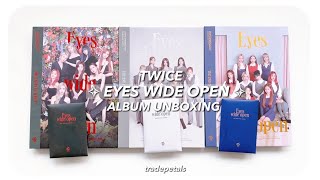 ✧ TWICE EYES WIDE OPEN ALBUM UNBOXING ✧ 8 copies!