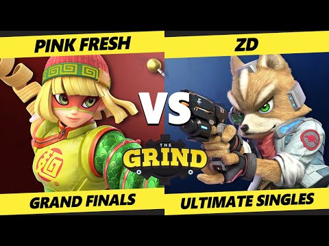 The Grind 162 GRAND FINALS - ZD (Fox) Vs. Pink Fresh [L] (Min Min) Smash Ultimate - SSBU