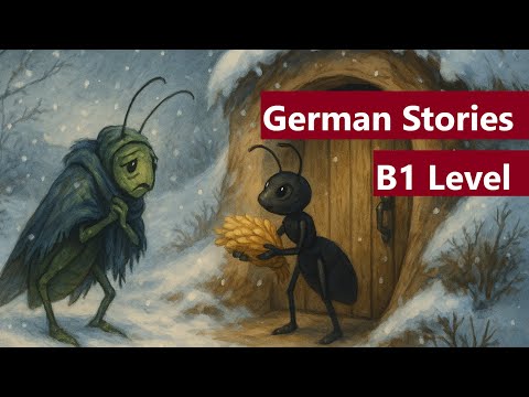 German Stories(B1)/ Lukas und sein Traum / Der Fuchs und der Rabe/ Die Ameise und die Heuschrecke