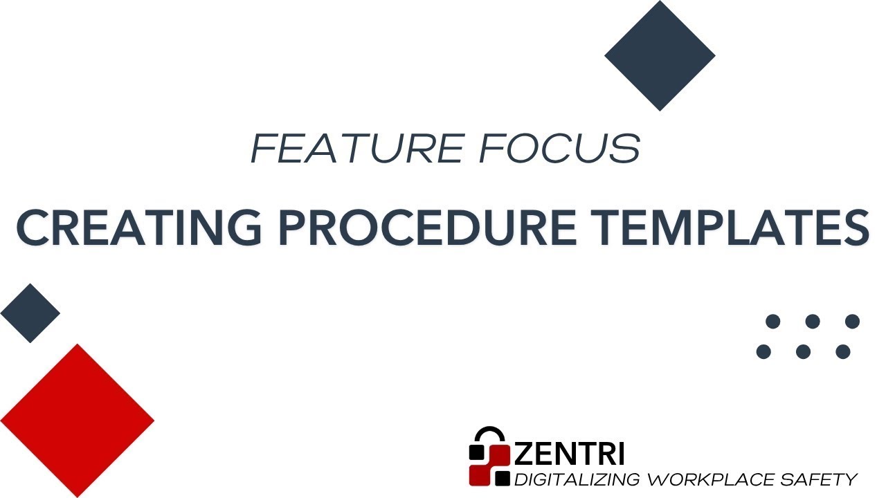 Creating Procedure Templates