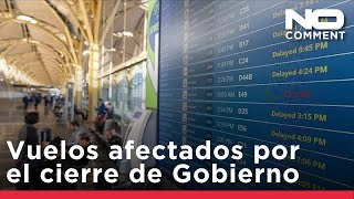 El cierre del Gobierno de EE UU provoca importantes retrasos y cancelaciones de vuelos
