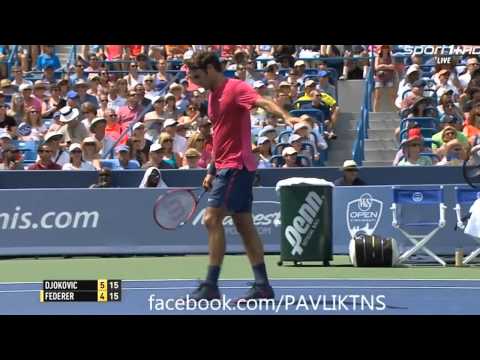 Roger Federer vs Novak Djokovic FINAL - Cincinnati 2015 Highlights