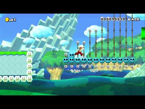Easy's Go Over The Crosses!! by GTRP_Easy - SUPER MARIO MAKER - NO COMMENTARY 1ba