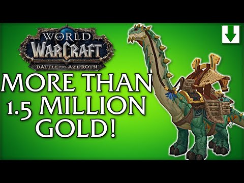 Using All BfA Professions For Gold Making In WoW | 5 Million Gold From Scratch | Ep 10