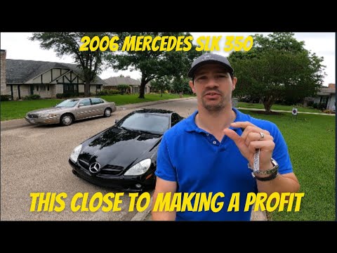 MERCEDES SLK 350 BREAKS DOWN BEFORE BUYER CAN DRIVE OFF