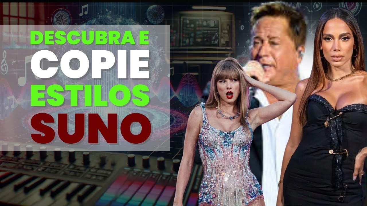 COPIE A MÚSICA QUE VOCÊ QUISER COM ESSA IA NO SUNO