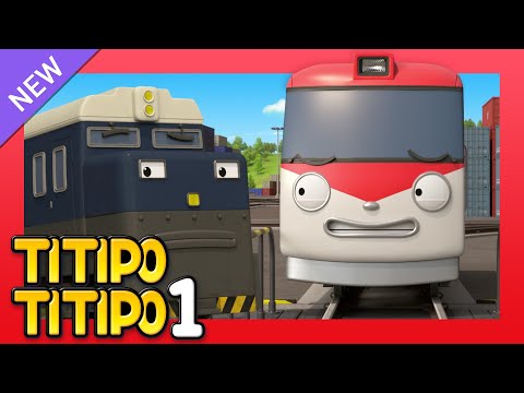 Titipo S1 Folge 1 Völlig verirrt  | Zug Karikaturen | Titipo der Kleine Zug