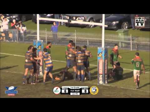 2015 Real NRL Round 12 1st Grade Highlights - Wests v Lakes
