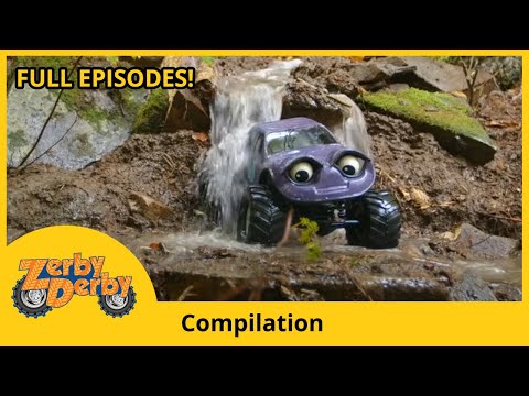 Zerby Derby | FLOOD & MUD | Full Episodes | Kids Cars
