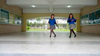 The Rose Of Mooncoin line dance by Martie Papendorf