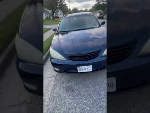 Day 1 of Modding a 2005 Toyota Camry XLE V6