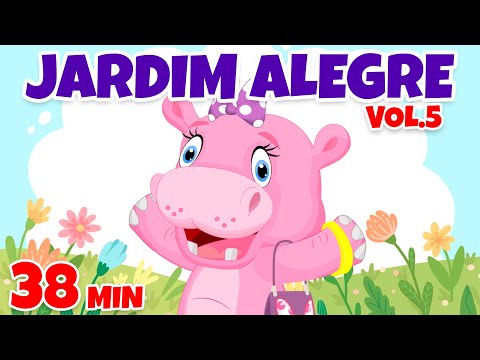 Jardim Alegre Vol. 5 - Giramille 38 min | Desenho Animado Musical