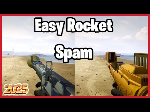 How To Spam Rockets In GTA Online 2025 ( Easy And Fast)