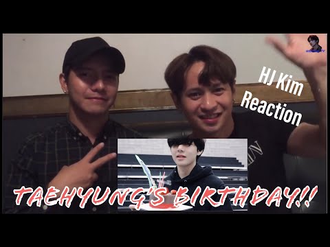 V’s Surprise Birthday Party - BTS (방탄소년단) : HJ KIM REACTION