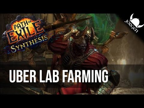 PoE 3.6 Uber Lab Farming - Treasure Chest Loot Splosions