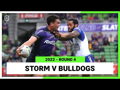 Melbourne Storm v Canterbury-Bankstown Bulldogs Round 4, 2022 | Full Match Replay | NRL