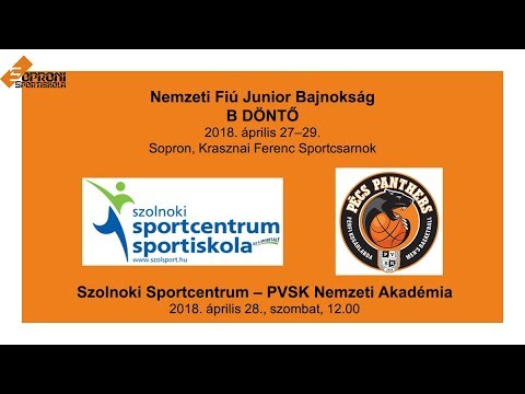 2018.04.28. U18 Szolnoki Sportcentrum – PVSK Nemzeti Akadémia